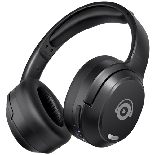 Image of Upgrade Pro‑Level Hybrid Active Noise Cancelling Headphones with HD Sound, Wireless Bluetooth Headphones Over The Ear Unequaled Comfort, Vivid Deep Bass, for Home Office Travel Birthday Gift Pcs