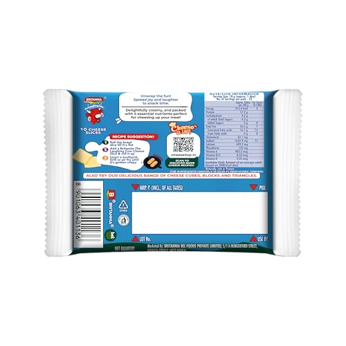 Image of Britannia The Laughing Cow Cheese Slices, 180g