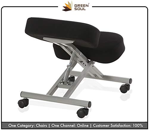 Image of Green Soul� Ergonomic Kneeling Chair, Adjustable Chair for Home and Office, Foam