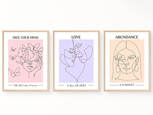 Juju's Vibes Pastel Danish Room Decor Aesthetic Posters Wall Art For Women, Teen Girls , That Girl Aesthetic Danish Pastel Wall Collage Pictures Prints, Danish Pastel Cute Posters Clean Girl Aesthetic Room Decor For Bedroom, College Dorm Apartment , 8X10 Set Of 6 Unframed #TOP4