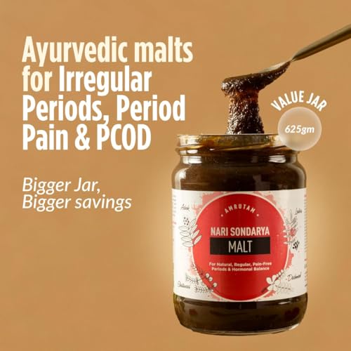 Image of AMRUTAM Nari Sondarya | Ayurvedic Medicine for Women's Health with Ashoka, Lodhra, Shatavari | 20+ Ayurvedic Herbs - 625gms (Pack of 2)