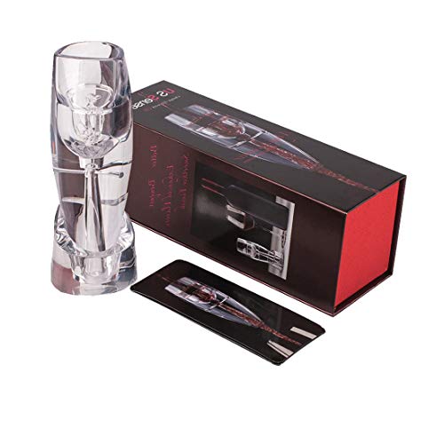 decantador de vino aireador para Navidad y vacaciones regalo (Wine Aerator)