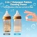 200Pcs Detergent Washing Tablets for Momcozy,Deep Cleaning Baby Brezza Bottle Washer,Compatible with All Brands Baby Bottle Washers
