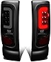 DNA MOTORING TL-DRAM94-LED-3D-BK-SM LED 3D Tail Light Assembly Driver & Passenger Side [Compatible with 94-02 Dodge Ram 1500 2500 3500]