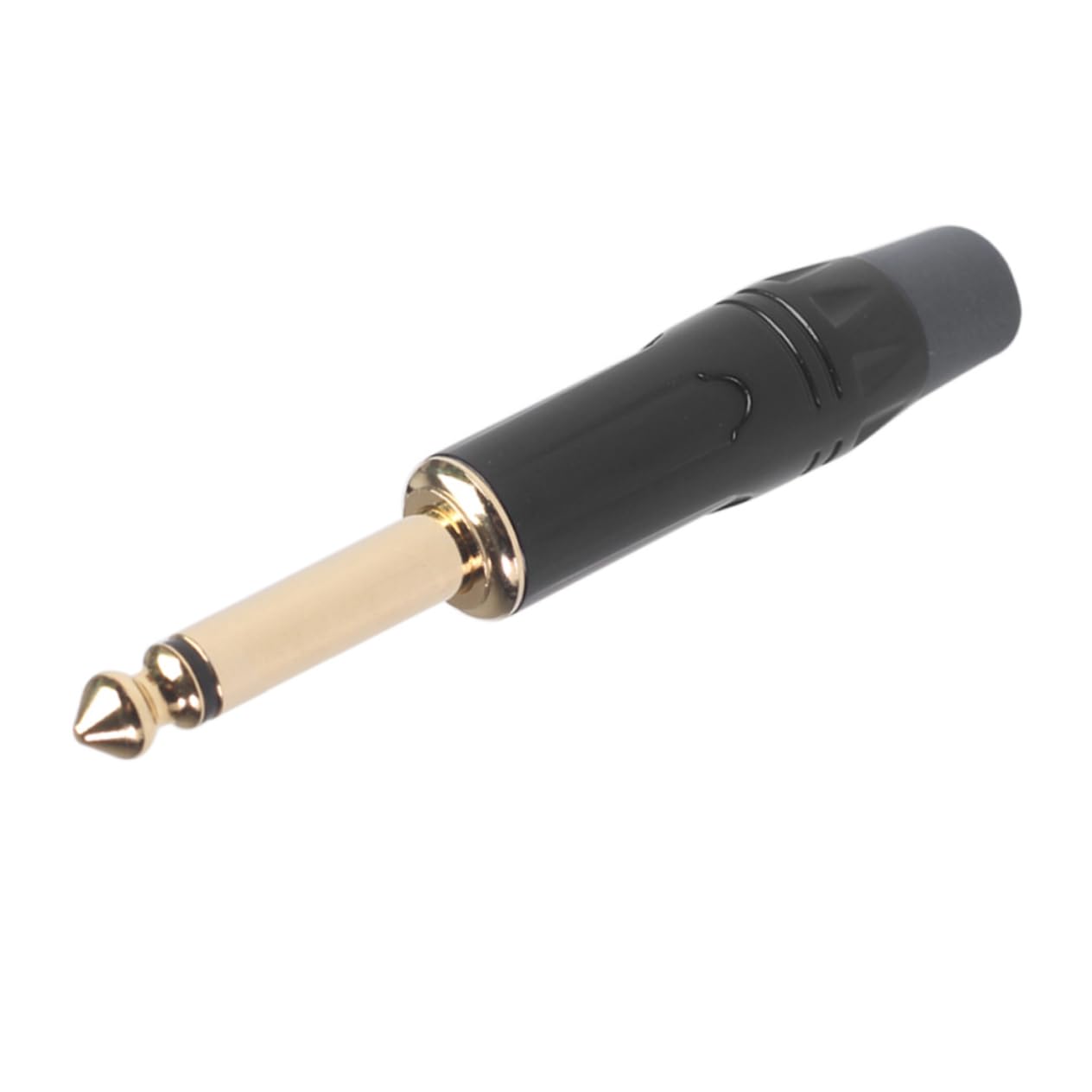 SHINEOFI 3 Set Connettore Jack Stereo Saldato Per Musicali Per Chitarra Elettrica Microfono Trasmissione Eccellente E Rumore Accessori Per Musicisti Professionisti Nero 5 Pezzi*3