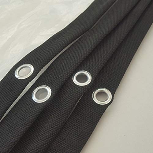 Lona impermeable transparente espesar con ojales metálicos OKUOKA 4