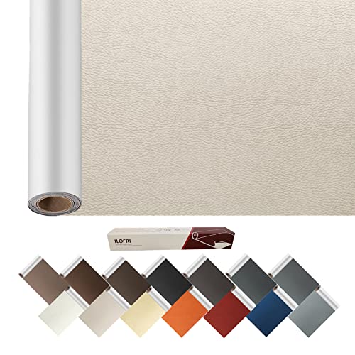 Leather Repair Kit for Furniture, 60x17 inch Self Adhesive Leather Repair Patch Tape, Vinyl Repair Kit for Couches, Furn - Detailed View