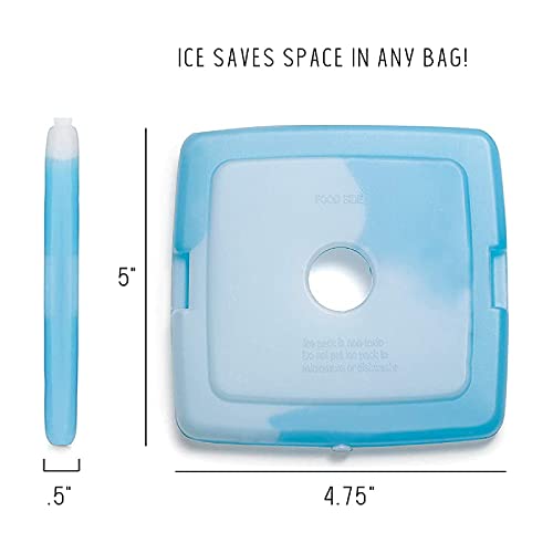 RMTL Reusable Ice Pack Blocks for Lunch Box, Slim - Image 2