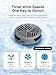 Hagibis Magnetic Cell Phone Cooler Ultrathin Cooling Fan Portable Lightweight Mobile Phone Radiator for iPhone 16 15 Pro Max, MagSafe Series, iPad Pro, Android, Tablet (Grey)
