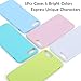 Pofesun Sleek Silicone Gel Rubber Case Protective TPU Back Cover Compatible for 5.5 inches iPhone 7 Plus 2016 / iPhone 8 Plus 2017-5 Pack (White, Pink, Blue, Green, Mint)