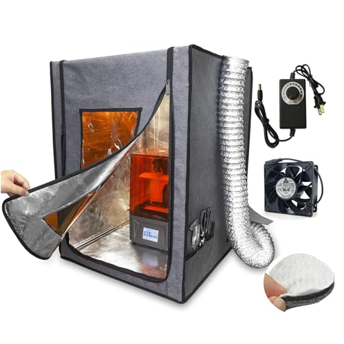 Multifunctional 3D Printer Enclosure w/Adjustable Ventilation Kit...