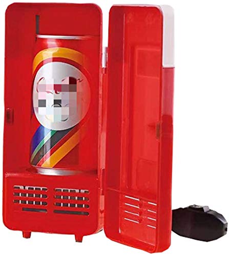 Mini-USB-Kühlschrank-Kühlschrank, Tragbarer Auto-Kühlschrank, Getränke Bier Getränkedosen Kühler Gefrierschrank Laptop PC Haus Büro Auto Hotel