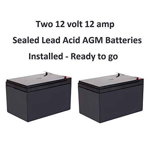 Battery Pack For Pride Go-Go Elite Traveller And Gogo Ultra X Scooters (12 Ah Battery Pack (9 Mile Range)) #TOP6