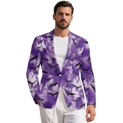 Men's Suit Jacket One Button Slim Fit Sport Coat Business Daily Blazer Stretch Light Jacket Casual Outfits