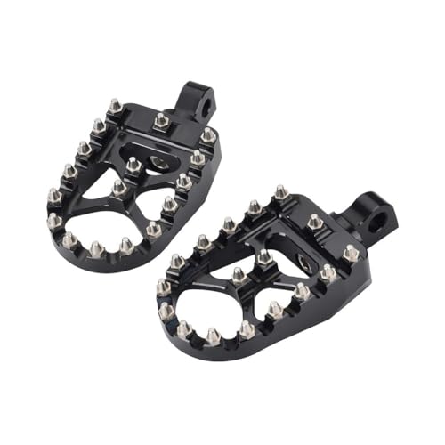 Repose-pieds MX larges antidérapants pour moto résolvant les glissements sur Bobber 1200