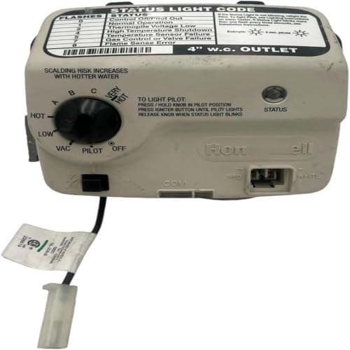 Replacement for Honeywell Water Heater Gas Valve WV8840B1158 OEM