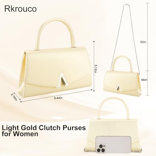 Image of Evening Clutch Purse for Womens Crossbody Shoulder Handbags Wedding Bag Cocktail Purses with Detachable Chain