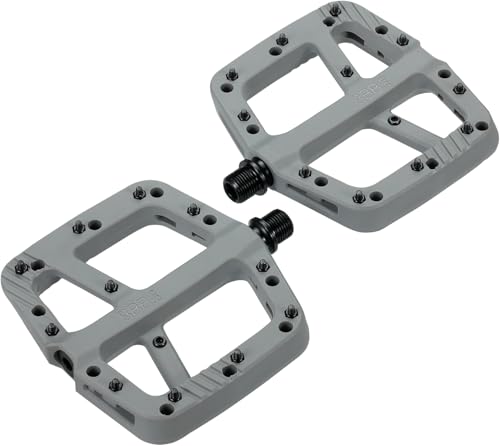 Pédales VTT BBB Cyclisme Decoder BPD-37 en composite gris mat à broches réglables - 5