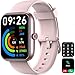 Smart Watch for Men Women with Bluetooth Call, Alexa Built-in, Heart Rate & Sleep Monitor, 1.83" DIY Dial Fitness Watch with 100+ Sport Modes, IP68 Waterproof, Compatible with Android iOS