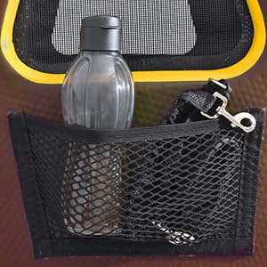 Tami - Hundetransportbox aufblasbar Tragebox Transportbox Hundebox Reisebox Autotransportbox Kofferraumbox Gitterbox Käfig Hund Box Dogbox Inflatable inkl. Dog-Vital Bio-Hundekeks (L)