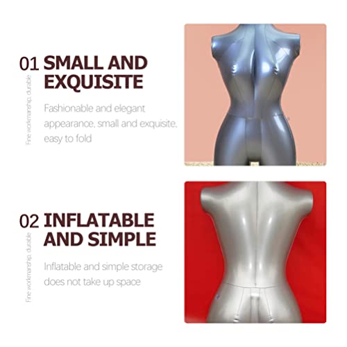 Beaupretty Black Costume Female Mannequin Torso Body Torso Dress Form Retail Mannequins Model For Clothes T Shirt Display Sewing Dress Forms Black Clothes Hangers #TOP3