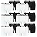 Produktbild PUMA 12 er Pack Boxer Boxershorts Men Herren Unterhose Pant Unterwäsche, Farbe:301 - White/Black, Bekleidungsgröße:M