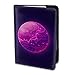 Produktbild Reisepasshülle Plasma Liquid Fictional Planet Lila PU-Leder Reisebrieftasche Reisepasshülle Reisepasshüllen 5,5 ZollIn