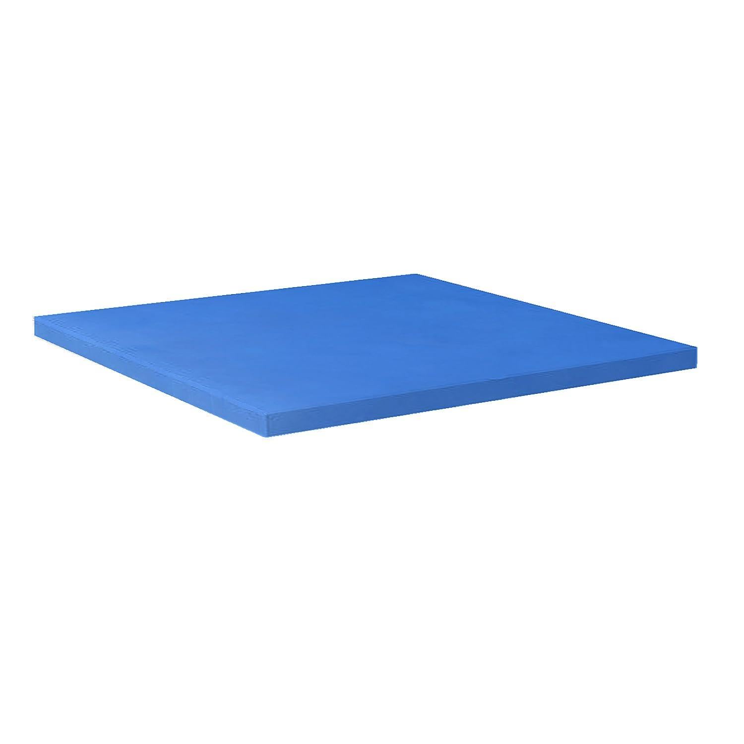 Gel Seat Cushion for Bike Seat Gel Pad for Support Lower Back, Spine, Hips Promotes Venting for All Bike Seat, Weight Distribution 25 x 30 x 1.5 cm (Blue)-image-21