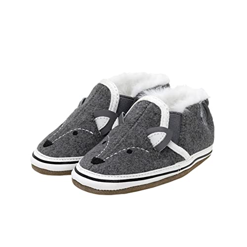 Image of Robeez Baby Boys and Unisex Soft Soles Slip-Resistant Crib Shoes Slippers Moccasins for Infant and Toddler, 0-24 Months