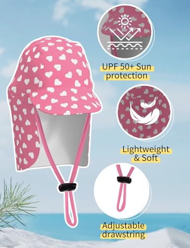 weVSwe Baby Swimsuit UPF 50+ Sun Protection Long Sleeve Toddler Bathing Suit Boy Girls with Adjustable Sun Hat 0-3 Years3