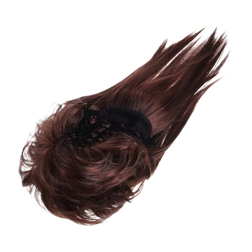 DEARMAMY Pelucas Rockeras para Hombre Vintage Tupé y Rizado Pelucas De Fiesta para Disfraz De Halloween Accesorio De Cosplay