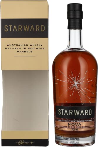 STARWARD - Nova - Whisky Single Malt - 41% Alcool - Origine : Australie - Bouteille 70 cl STARWARD - Nova - Whisky Single Malt - 41% Alcool - Origine : Australie - Bouteille 70 cl