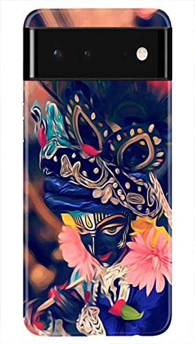 Aarfa Hard Plastic [for Girls Boys] 3D Printed Colorful Pattern Back Cover Compatible for Google Pixel 6 - Multi-Coloured