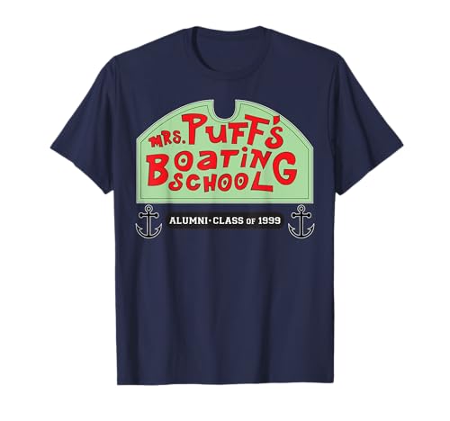 Spongebob Squarepants Mrs Puffs Boating School T-Shirt T-Shirt