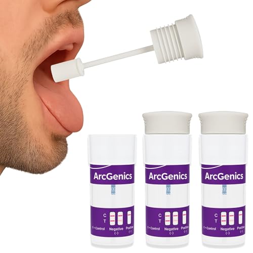 Paquete de Pruebas de Saliva THC