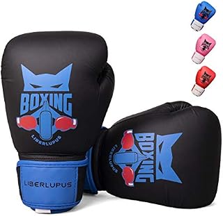Liberlupus Kids Boxing Gloves, Boxing Gloves for Kids 3-15, Youth Boxing Gloves