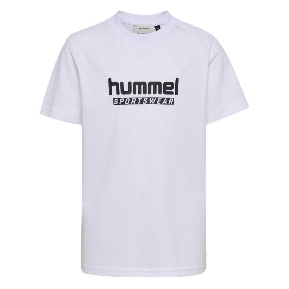 hummel, hmlJR Basic T-Shirt S/S, White, 158/164