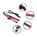 GRAVITY 2 in 1 Hair Straightener and Curler Professional Ceramic Hair Styling Tool Pink gallery image