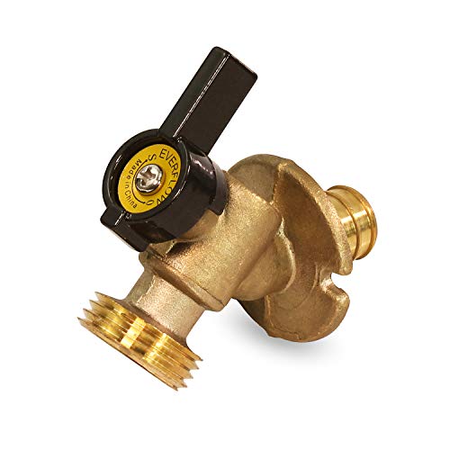 Midline Valve 69564Q Quarter Turn Sillcock Hose Bibb 3/4 in. Pex Inlet x MHT Outlet, Cast Brass, 3/4 3/4 by Midline Valve - Used condition - US$9.14