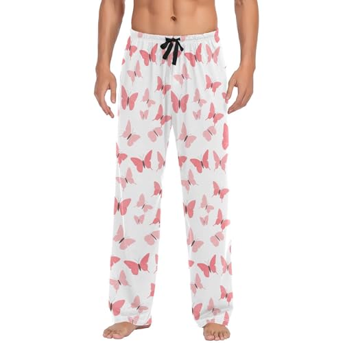 Pantalon de pyjama pour homme de jogging doux avec poches taille L