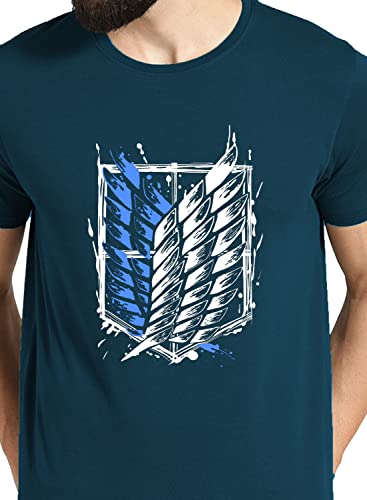 Image of ADRO Men's 100% Cotton Regular Fit T-Shirt