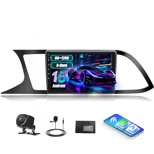 5G WiFi Android 15, 6G+128G 8Núcleos GOHHDL Radio Coche para