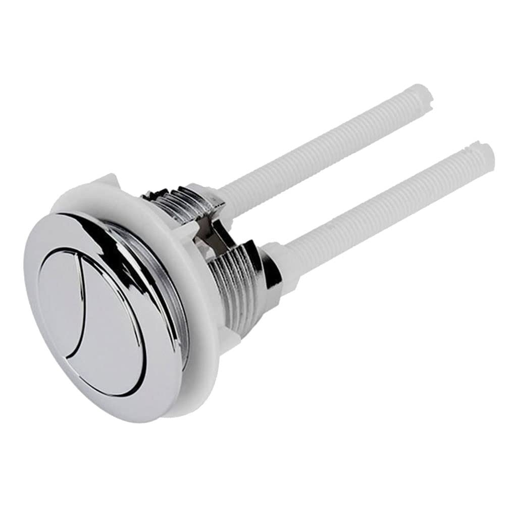 Toilet Push Button Flush Replacement, Dual Flush Toilet Cistern Push Button Assembly 38,48,58 mm(58mm)