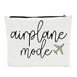 NBIAN Pilot Gift, Airplane Modeew4ewq Makeup Bag, Flight Attendant Gifts, birthdays Gifts, Christmas, Halloween Gifts, women, mom, daughter, sister, teacher, female Gifts.airplane travel essentials.