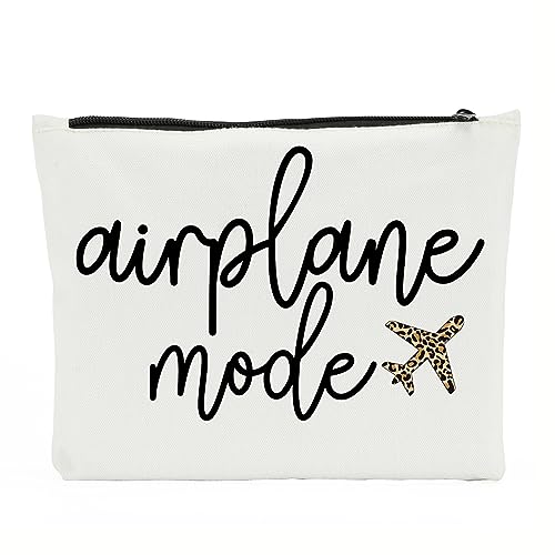 NBIAN Pilot Gift, Airplane Modeew4ewq Makeup Bag, Flight Attendant Gifts, birthdays Gifts, Christmas, Halloween Gifts, women, mom, daughter, sister, teacher, female Gifts.airplane travel essentials.