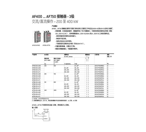 Contacteur AFC38-30-00-88 1SBL291001R8800 tripolaire pour armoire électrique
