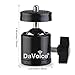 DaVoice 360 Degree Aluminum Alloy Body Rotating Swivel Mini Tripod Ball Head with 1/4