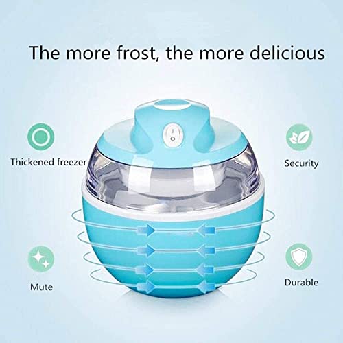 Samnuerly Haushalts-Eismaschine, tragbare Mode-Eismaschine, automatische Frucht-Eismaschine – Bild 3