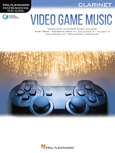Video Game Music - Clarinet Book/Online Audio (Hal Leonard Instrumental Play-along)