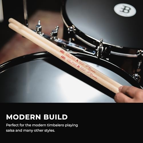 Image of Diego Camacho Timbale Sticks, Pair, 1 /2 inch - American Hickory Percussion Drumsticks - MADE IN GERMANY